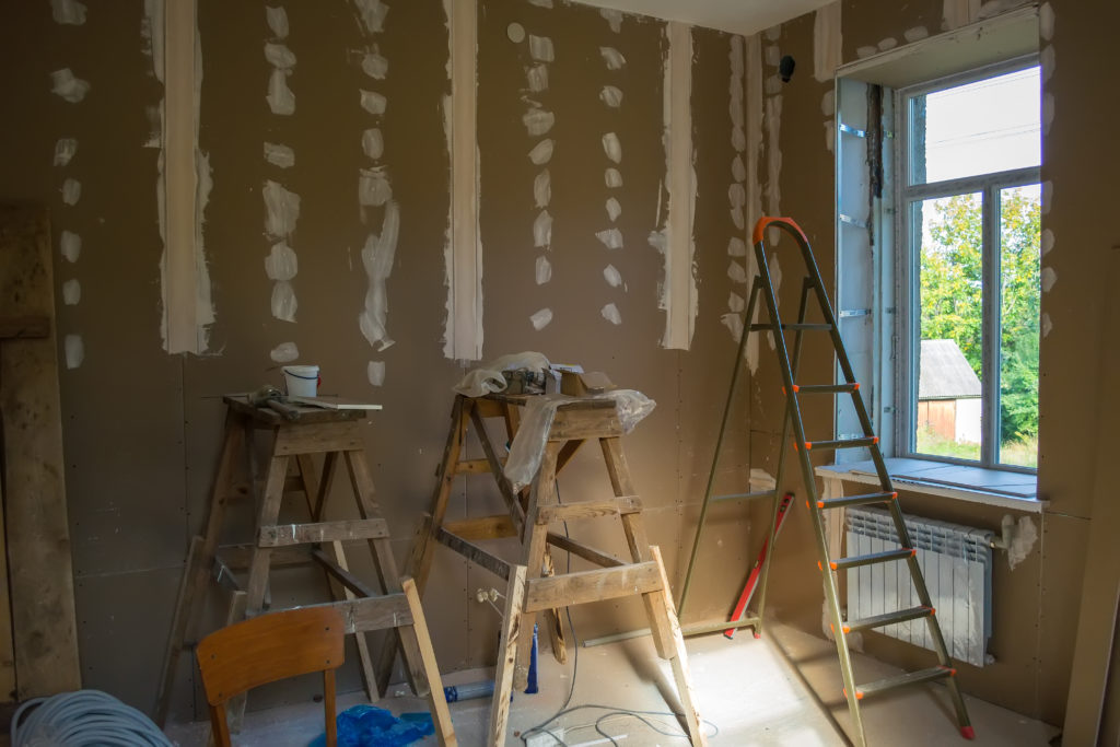 Drywall Repair And Fresh Paint