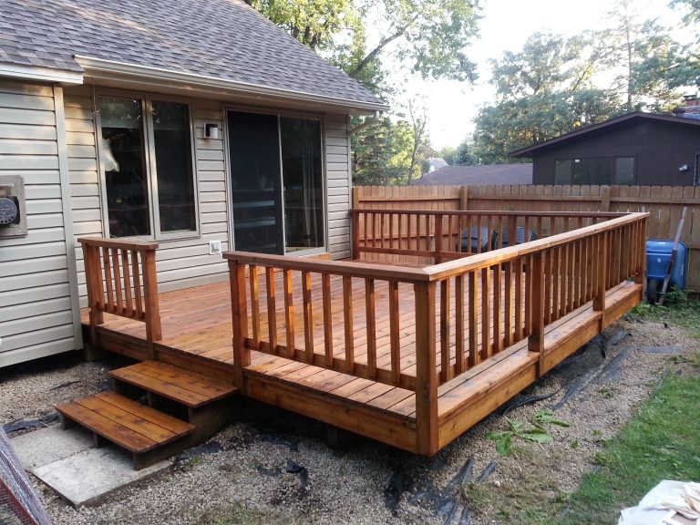 Deck Refinishing Blaine MN - Schwartz & Sons Painting